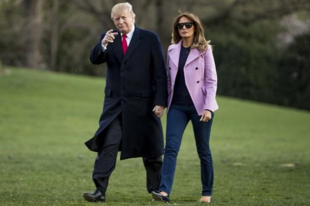 Melanija i Donald Tramp - Avaz