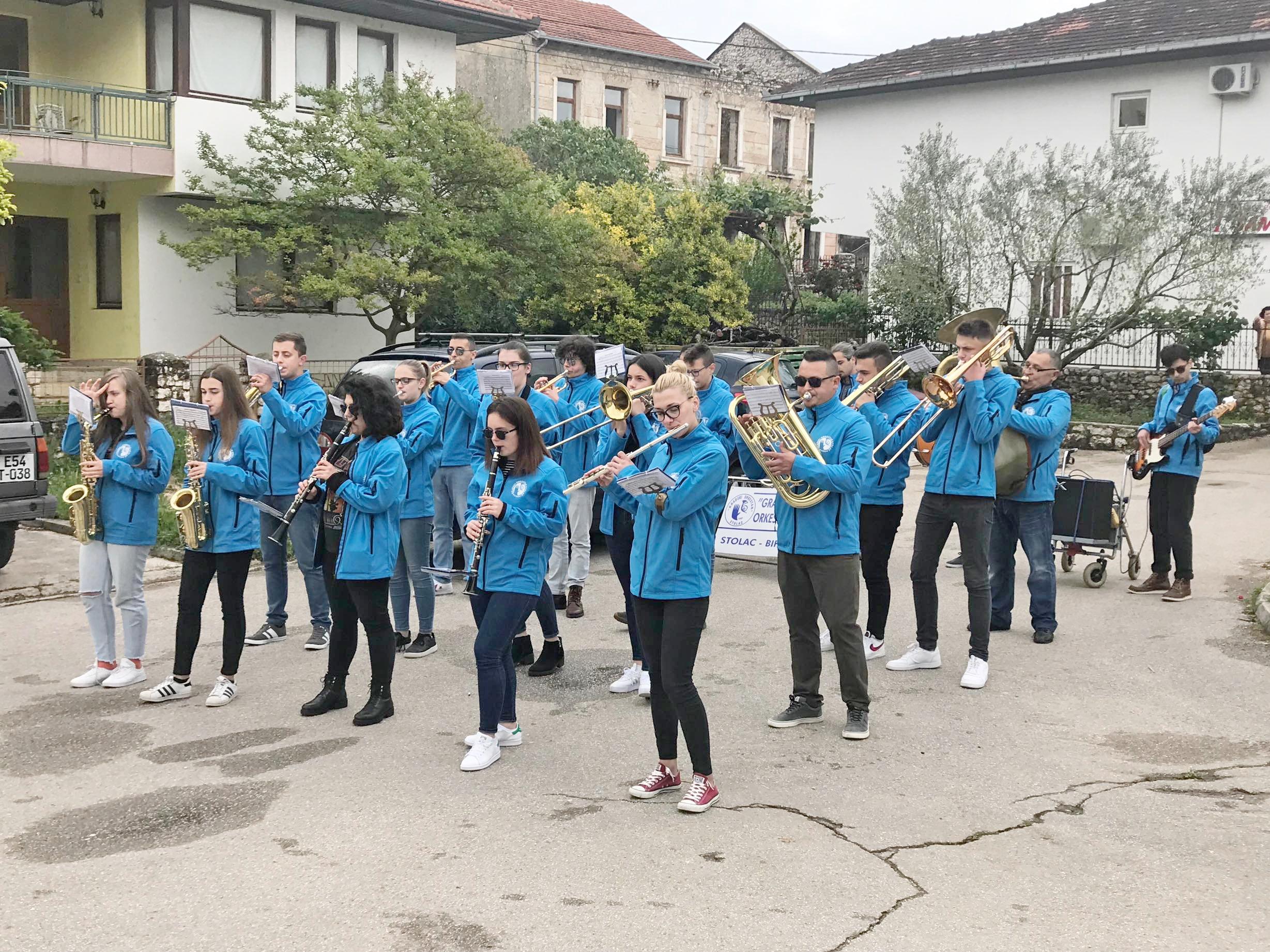 Članovi Gradskog orkestra iz Stoca - Avaz