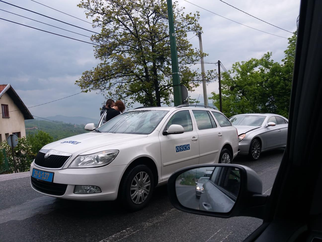 Saobraćajna nesreća na Kobiljoj Glavi: U udesu učestvovao automobil OSCE-a