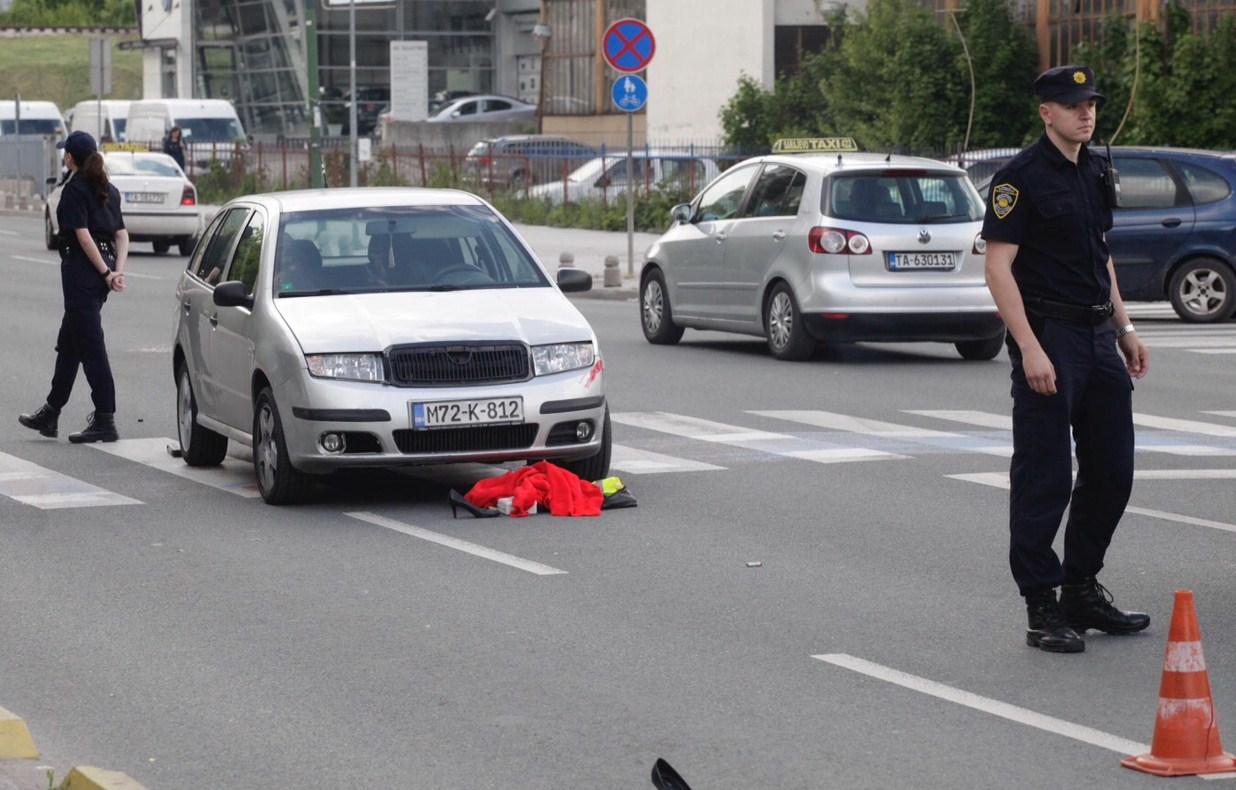 U saobraćajnoj nesreći na Pofalićima povrijeđena pješakinja