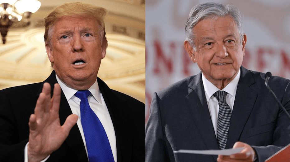 Donald Tramp i Andres Manuel Lopez Obrador - Avaz