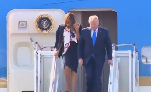 Melanija na londonskom aerodromu zgrozila sve prisutne