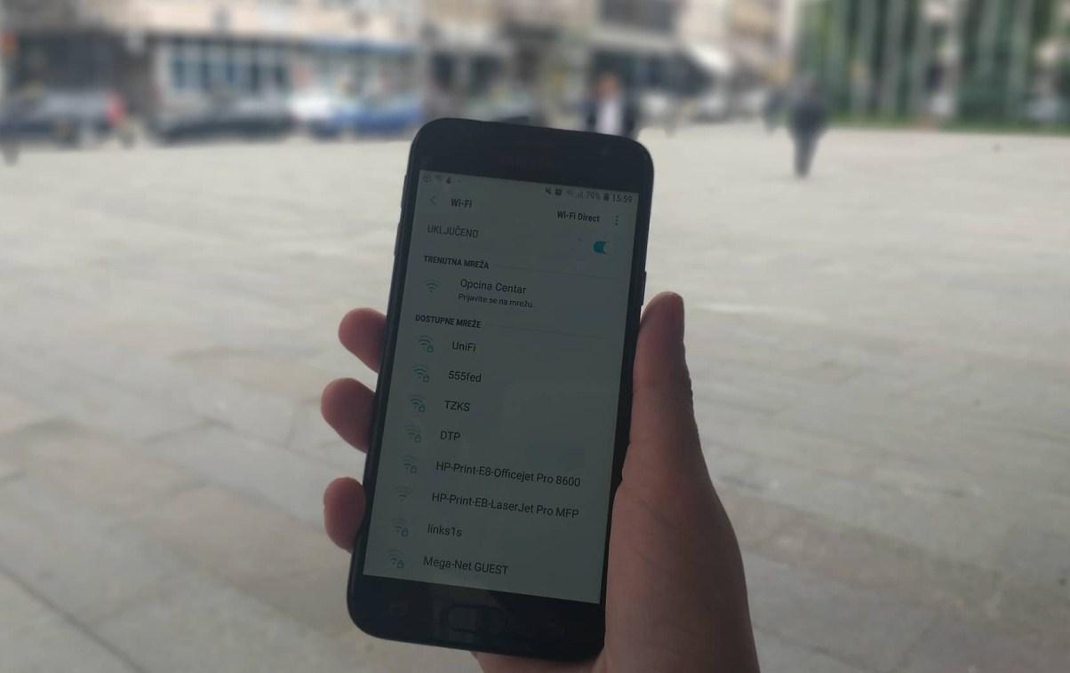 U Centru ima 11 lokacija besplatnog interneta - Avaz