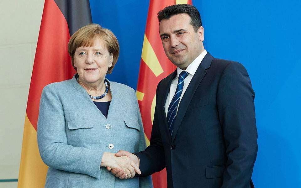 Angela Merkel i Zoran Zaev - Avaz