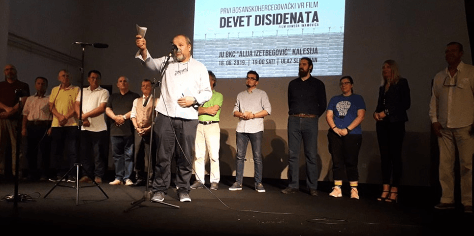 Premijerno prikazan film "Devet disidenata"