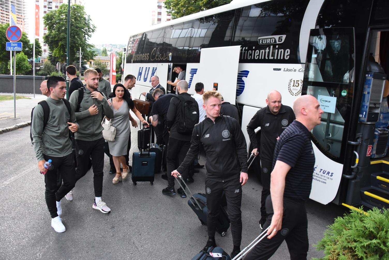 Igrači Seltika doputovali u Sarajevo, neće odraditi zvanični trening pred utakmicu