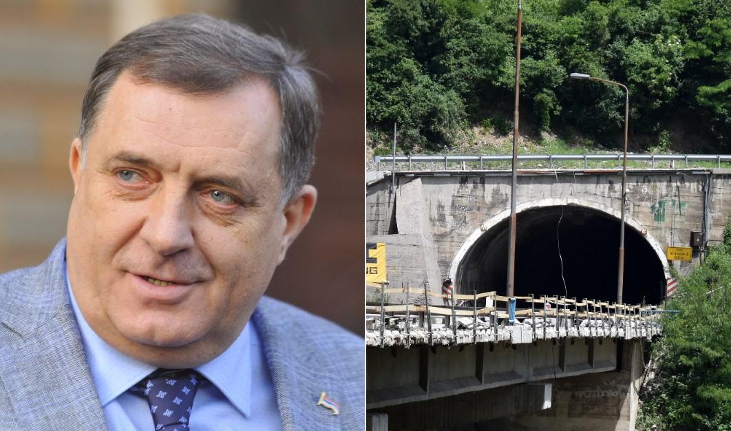 Milorad Dodik sa 200 KM počastio radnike tunela Vranduk