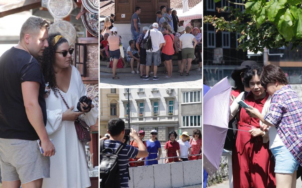 Turisti preplavili Sarajevo: Pogledajte šta je zabilježio naš fotoreporter