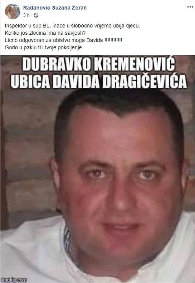 Radanović na Facebooku objavila potresni status - Avaz