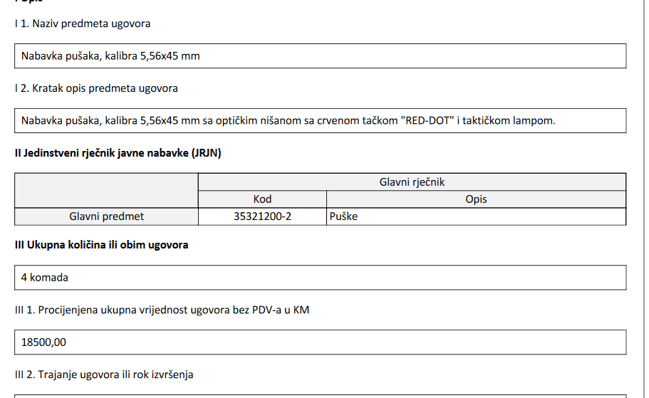 Faksimil javnog poziva - Avaz