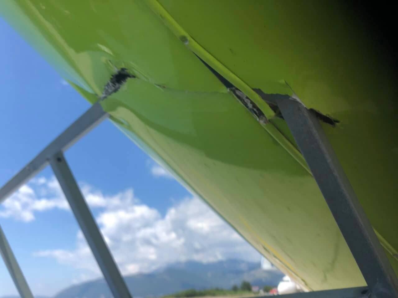 Vjerovali ili ne: Osoblje čistim nemarom oštetilo avion na tivatskom aerodromu