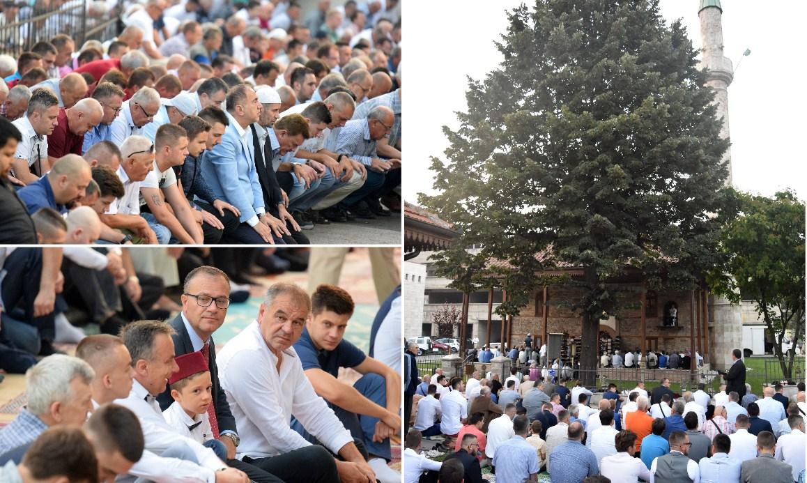 Bajram dođe, mirišu avlije: Brojni vjernici u Zenici klanjali bajram-namaz