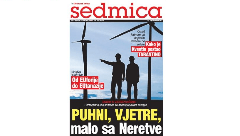 U sutrašnjem broju nova "Sedmica" - Avaz