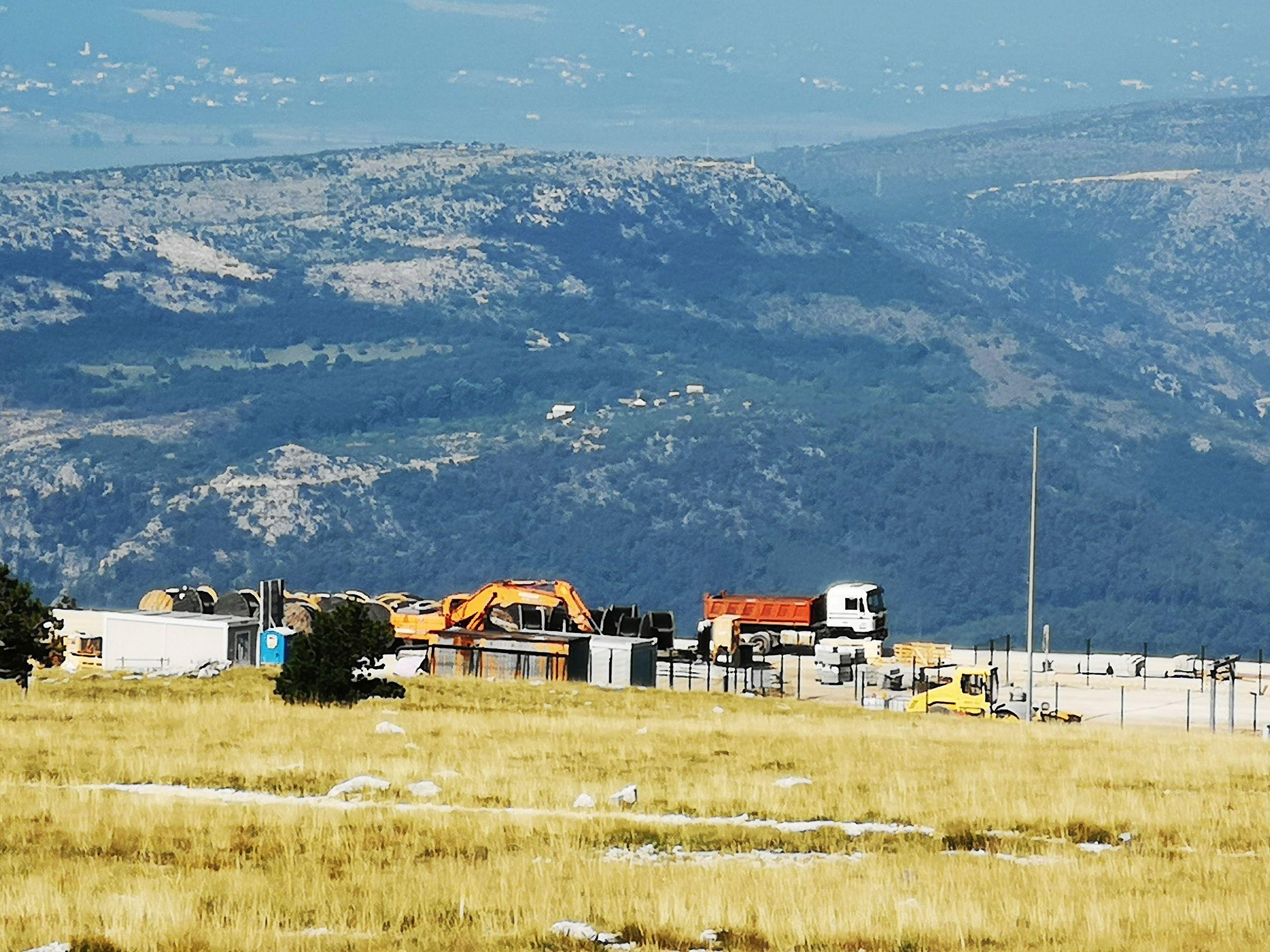 Gradilište VE Podveležje početkom prošle godine - Avaz