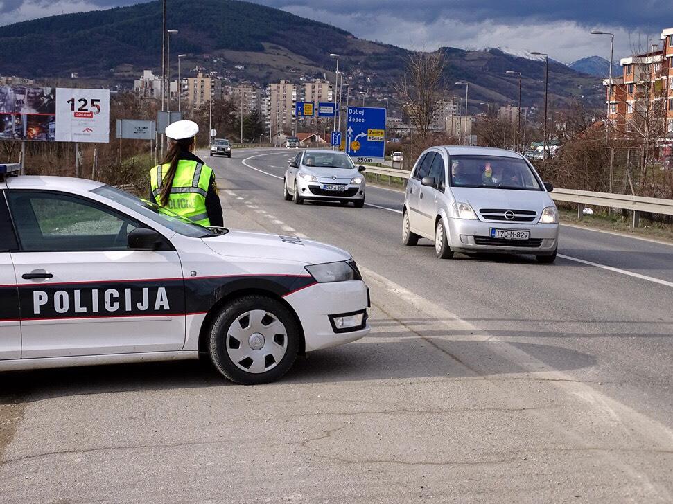 MUP ZDK: Kontrolirano 1.589 vozila, kažnjeno 109 pijanih vozača