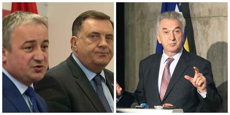 Borenović, Dodik i Šarović - Avaz