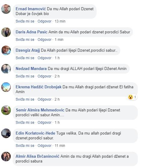 Brojne poruke kolega na Facebooku - Avaz