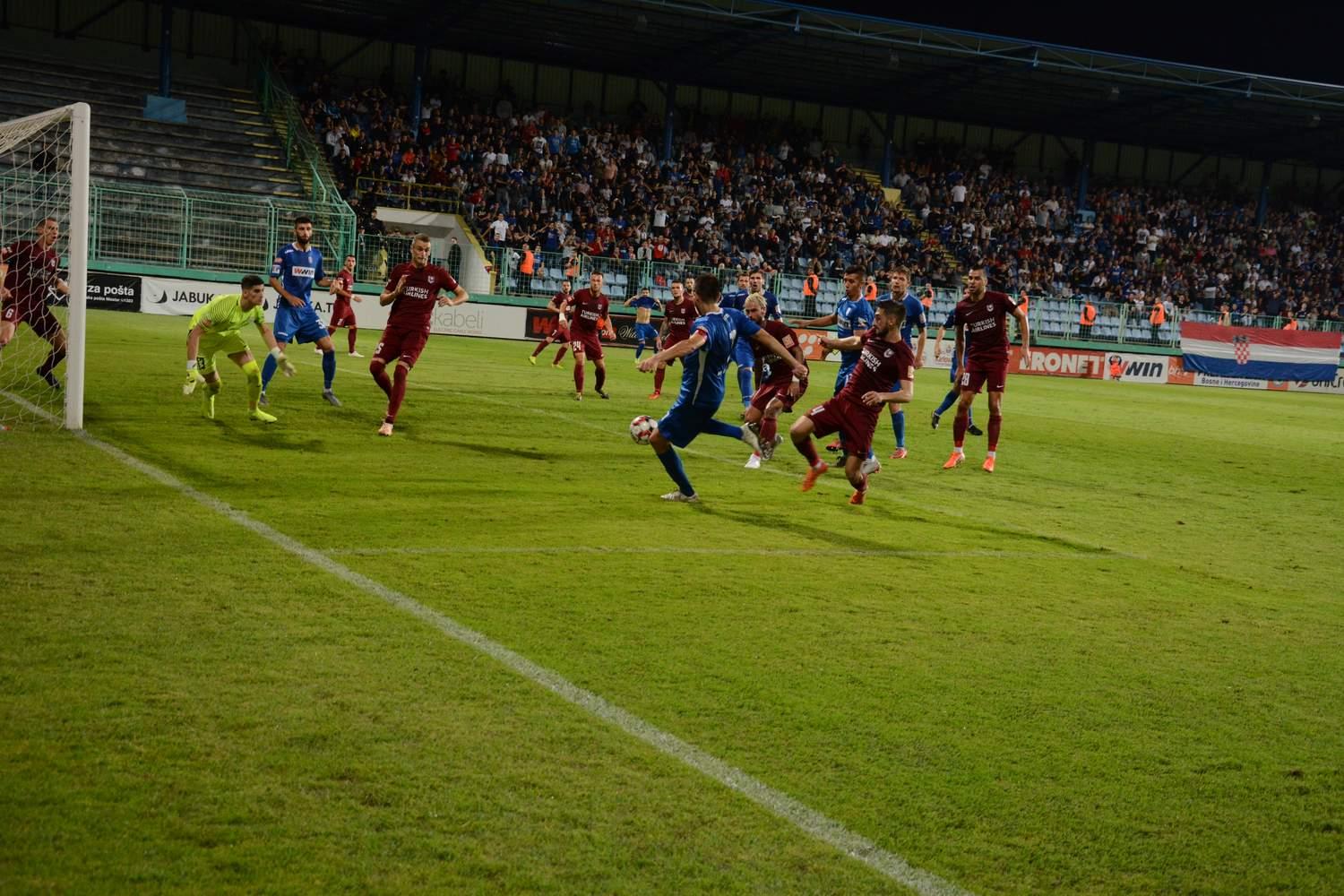 Detalj sa spornog meča u Širokom Brijegu - Avaz