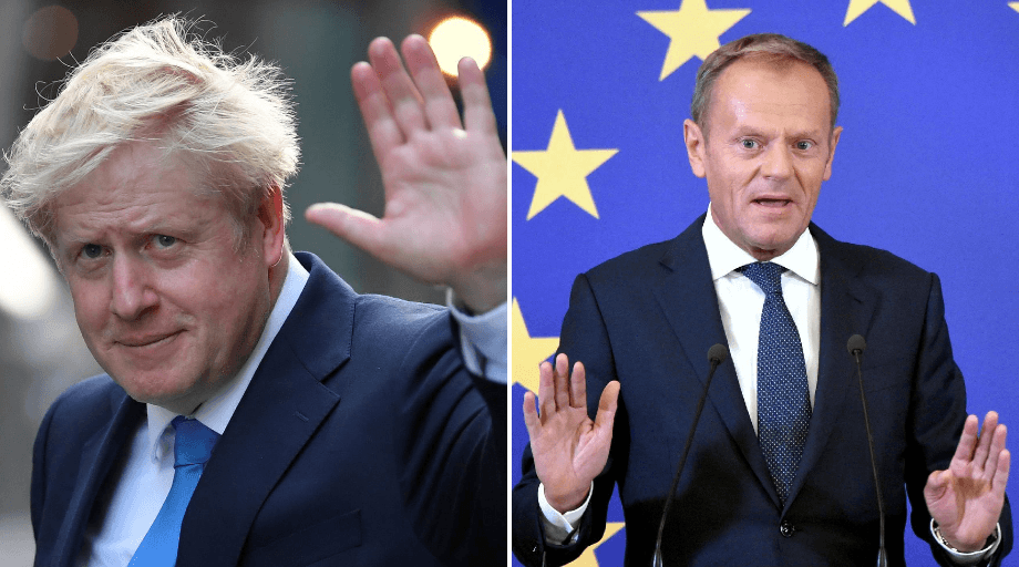 Boris Džonson, Donald Tusk - Avaz