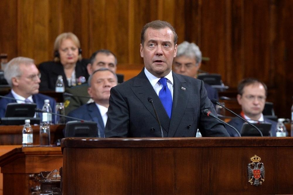 Medvedev poslao poruku iz Beograda: Želimo razvijati saradnju sa svim balkanskim državama