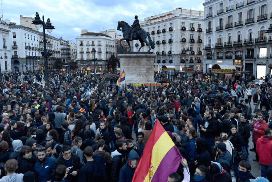 Protesti u Madridu - Avaz