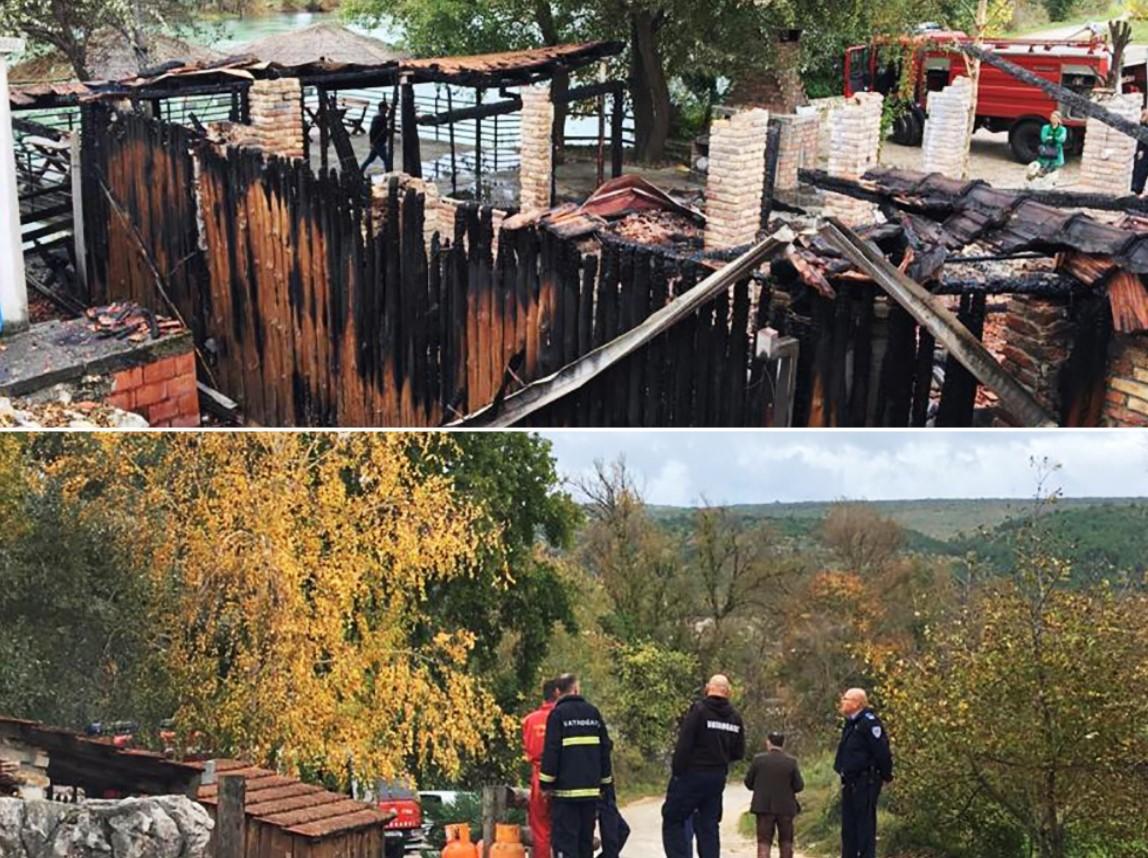 Kome se zamjerio diler skanka: Zapaljen „Ribarski dom“ Vinka Miloševića