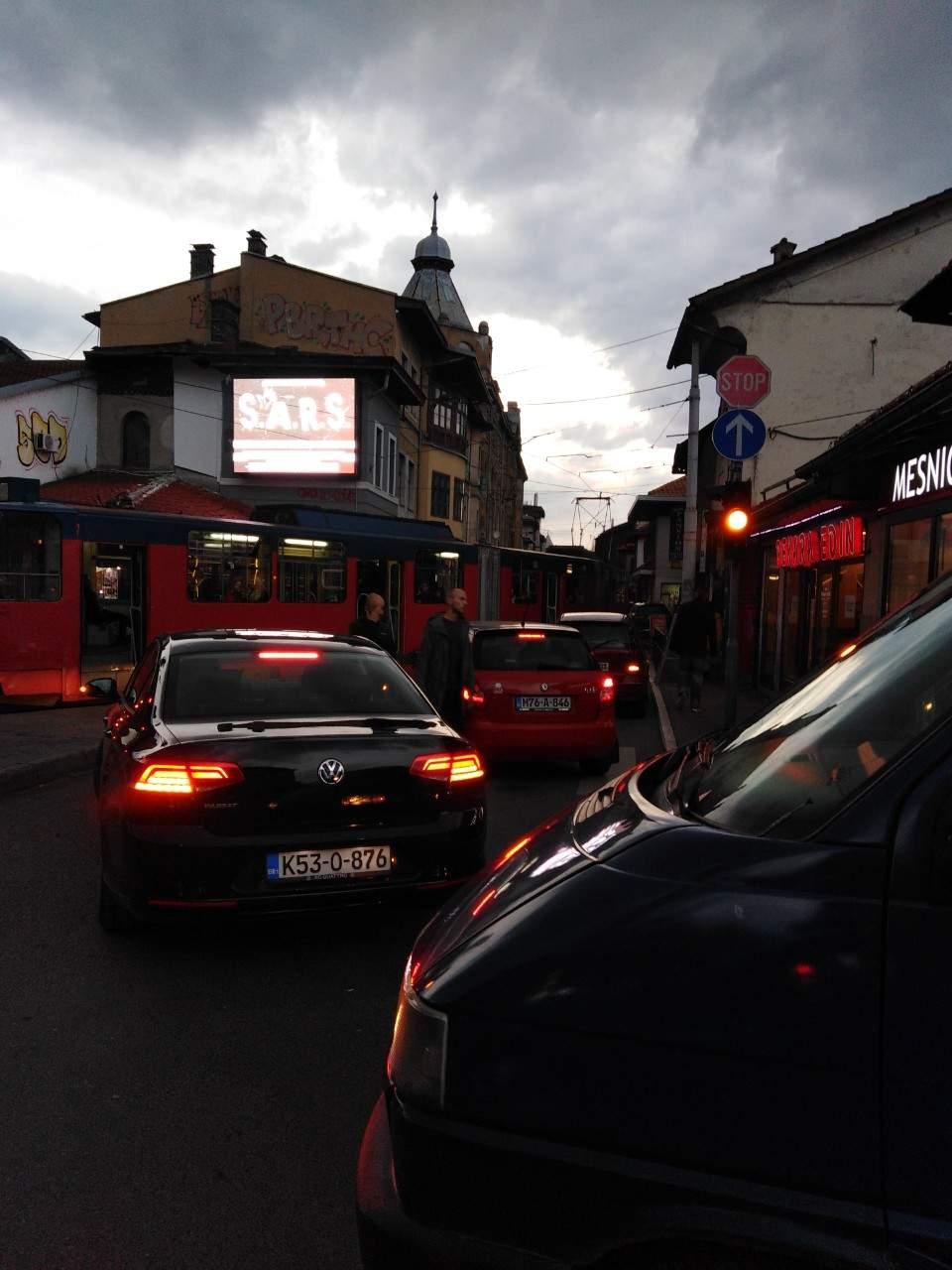 Otežan sapbraćaj na Baščaršiji - Avaz