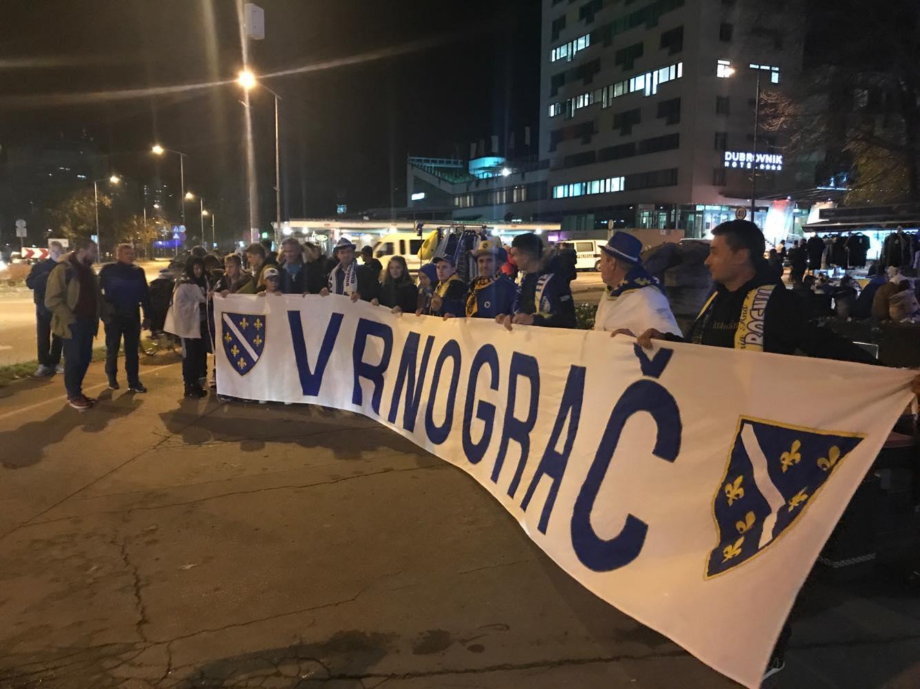 Zenica: Navijači BiH - Avaz