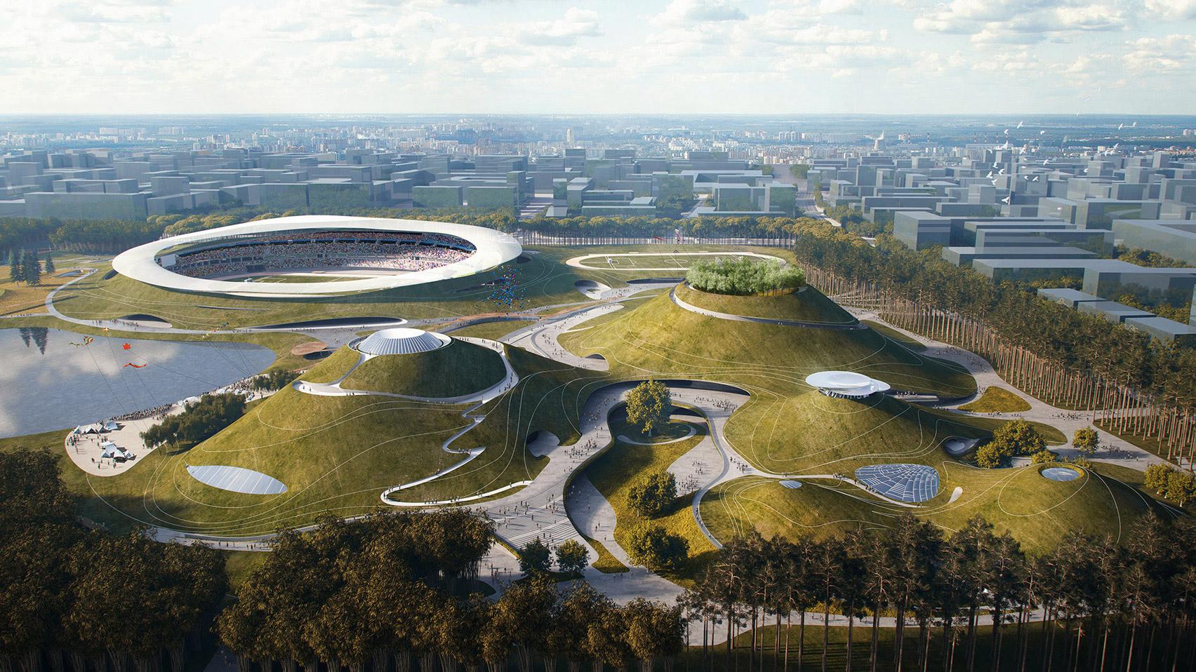 „Quzhou Sports Campus“  kao s druge planete - Avaz