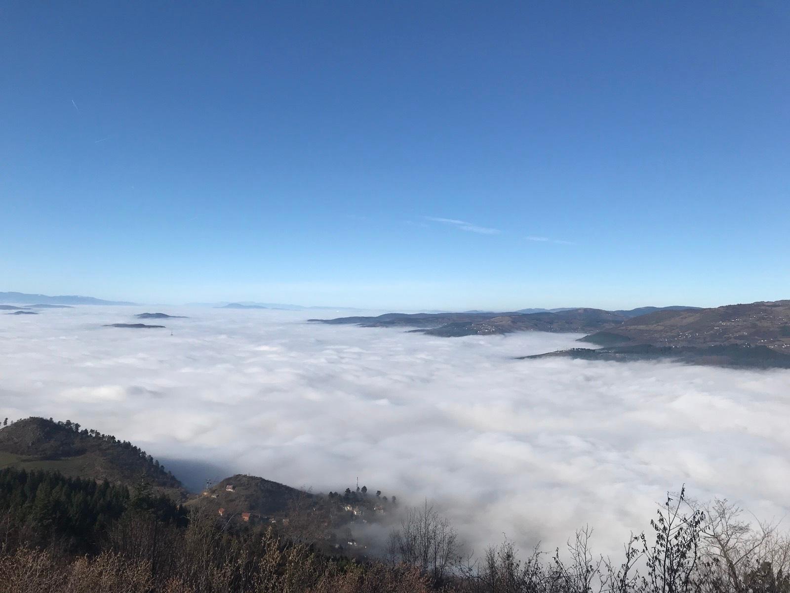 Pogled s Trebevića na Sarajevo - Avaz