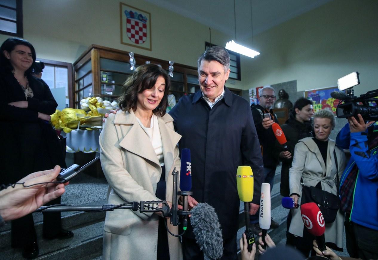 Prebrojano preko 98 posto glasova: Milanović prvi, Kolinda Grabar-Kitarović druga