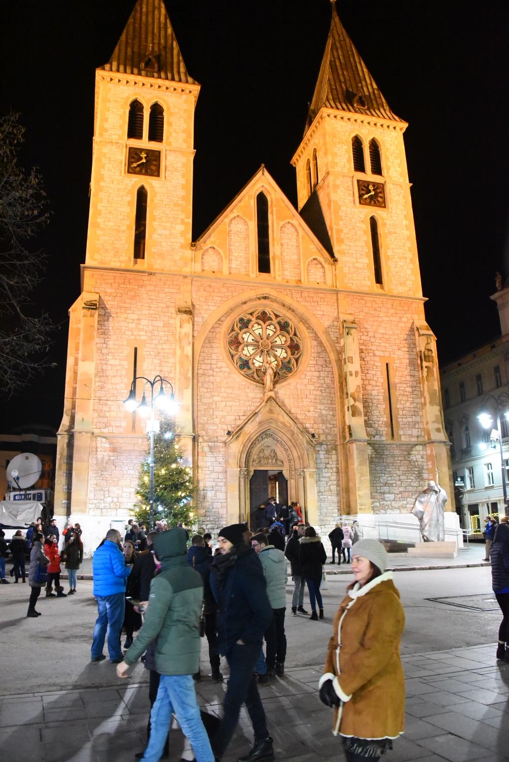 S večerašnje ponoćke u Sarajevu - Avaz