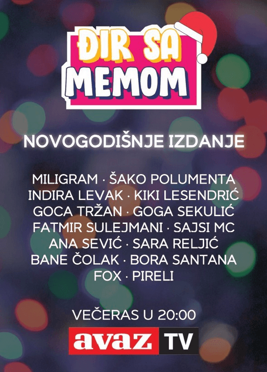 U novogodišnjem điru 14 gostiju - Avaz