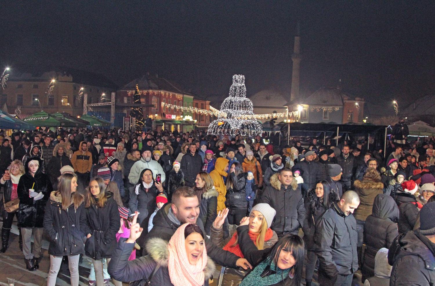 Tuzla: Doček Nove godine - Avaz