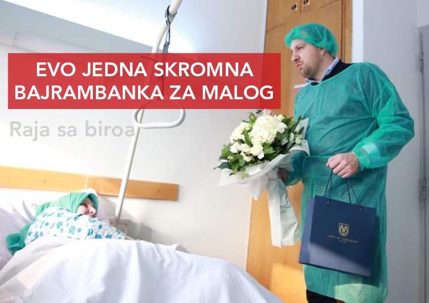 Abdulah Skaka ponovo predmet ismijavanja: „Evo jedna skromna bajrambanka za malog“