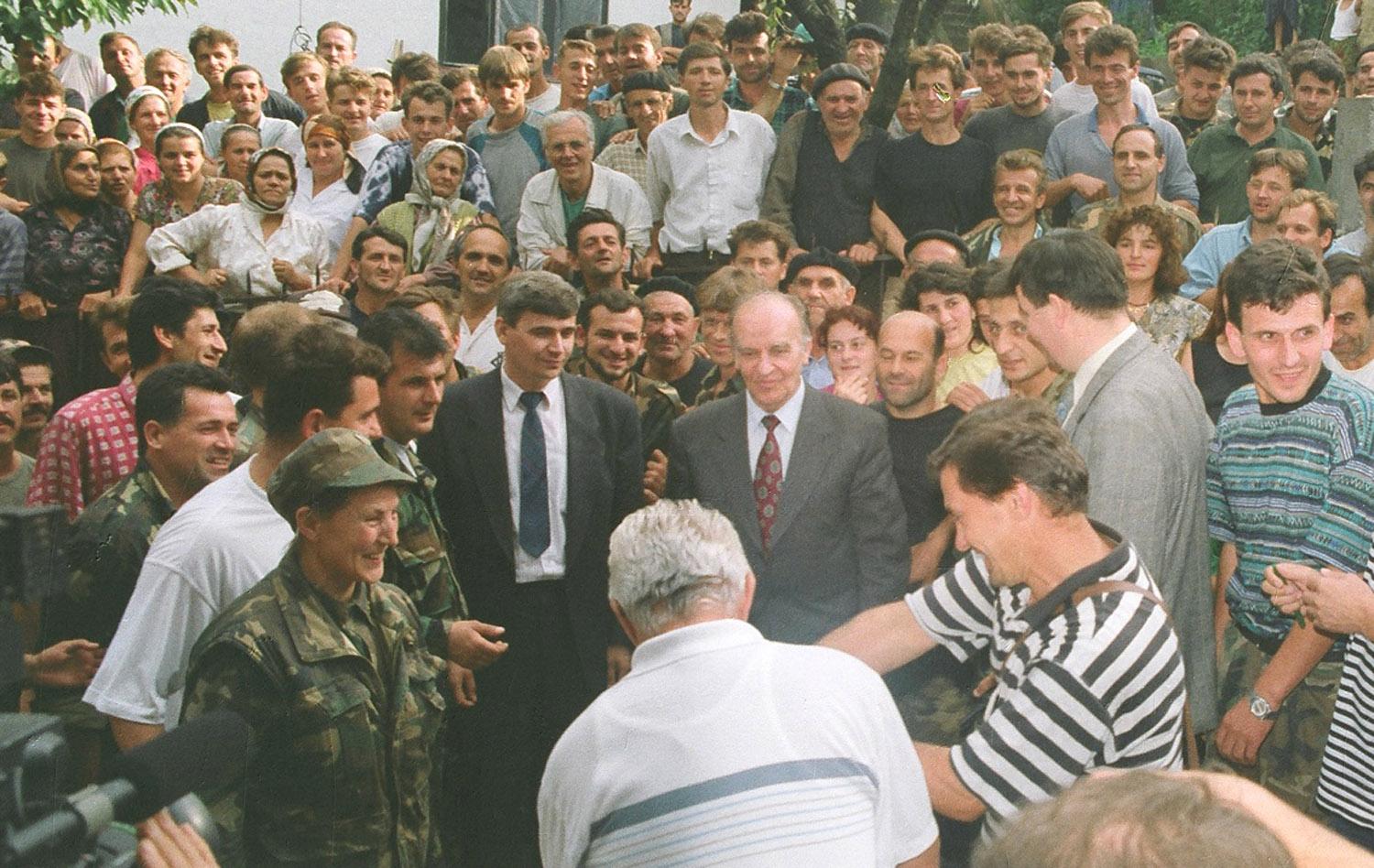 Dr. Osmanović s Alijom Izetbegovićem - Avaz