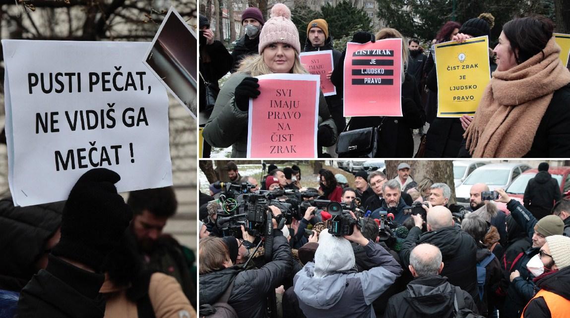 Održani protesti građana zbog enormnog zagađenja zraka: Premijer nije ponudio rješenje