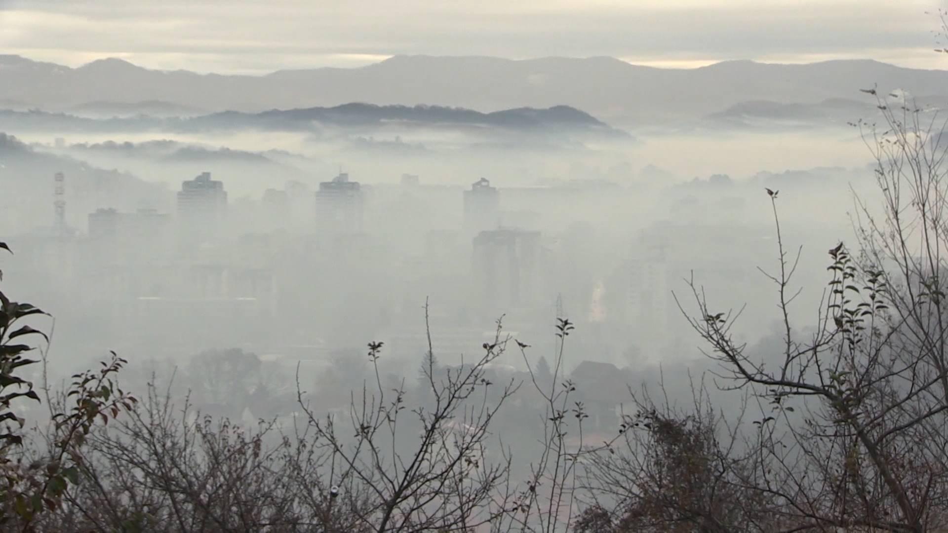 Zrak i dalje vrlo nezdrav, Ilijaš i Tuzla najzagađeniji