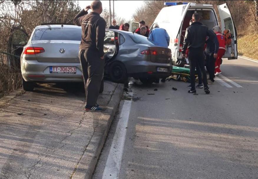 Kod Gruda dvije osobe teže povrijeđene