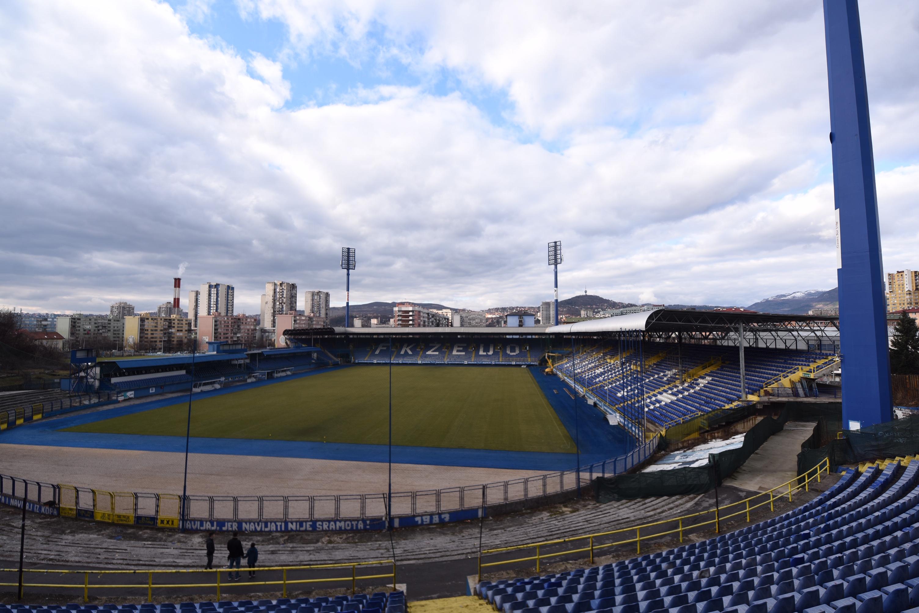 Stadion na Grbavici: Završni radovi - Avaz