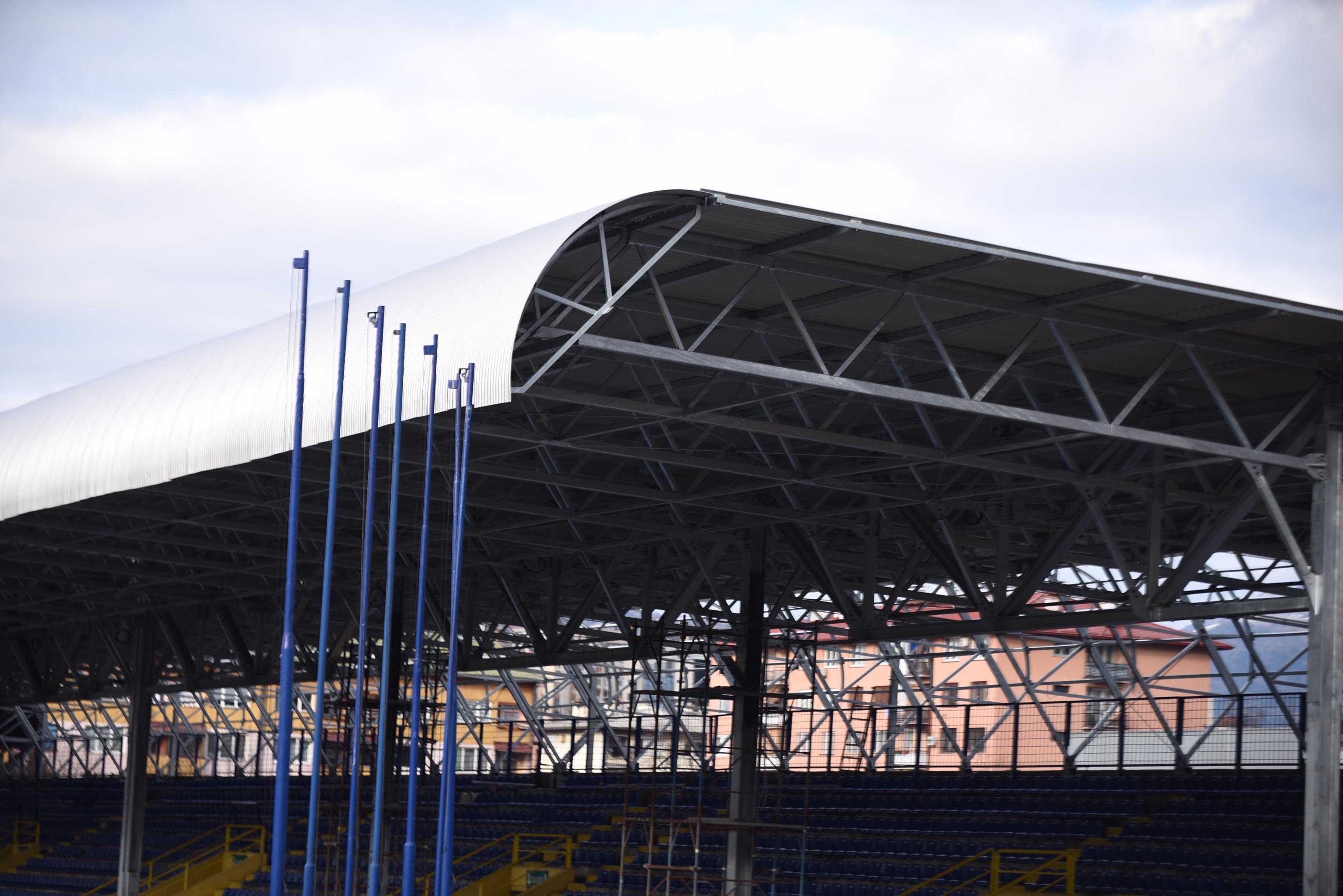 Stadion na Grbavici: Završni radovi - Avaz