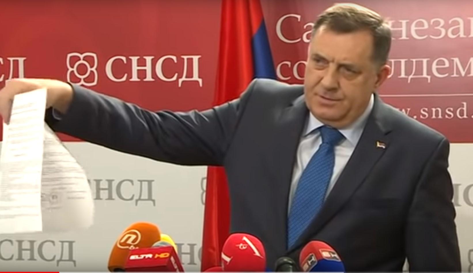 Dodik potpisao koalicioni dogovor s Mićom Mićićem