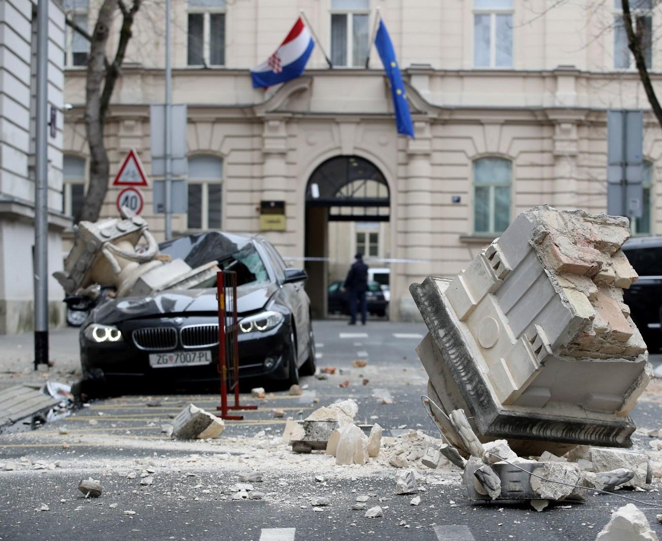 Posljedice zemljotresa u Zagrebu - Avaz