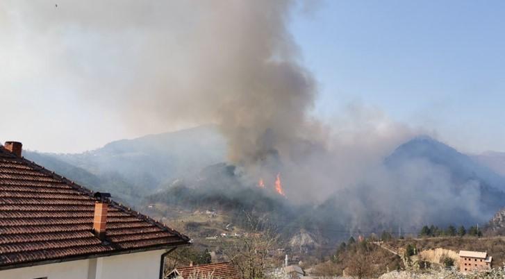 Požar u Ovčarima - Avaz