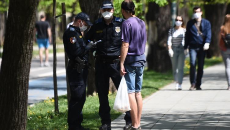 Policija jučer kaznila 264 osobe zbog nenošenja zaštitnih maski