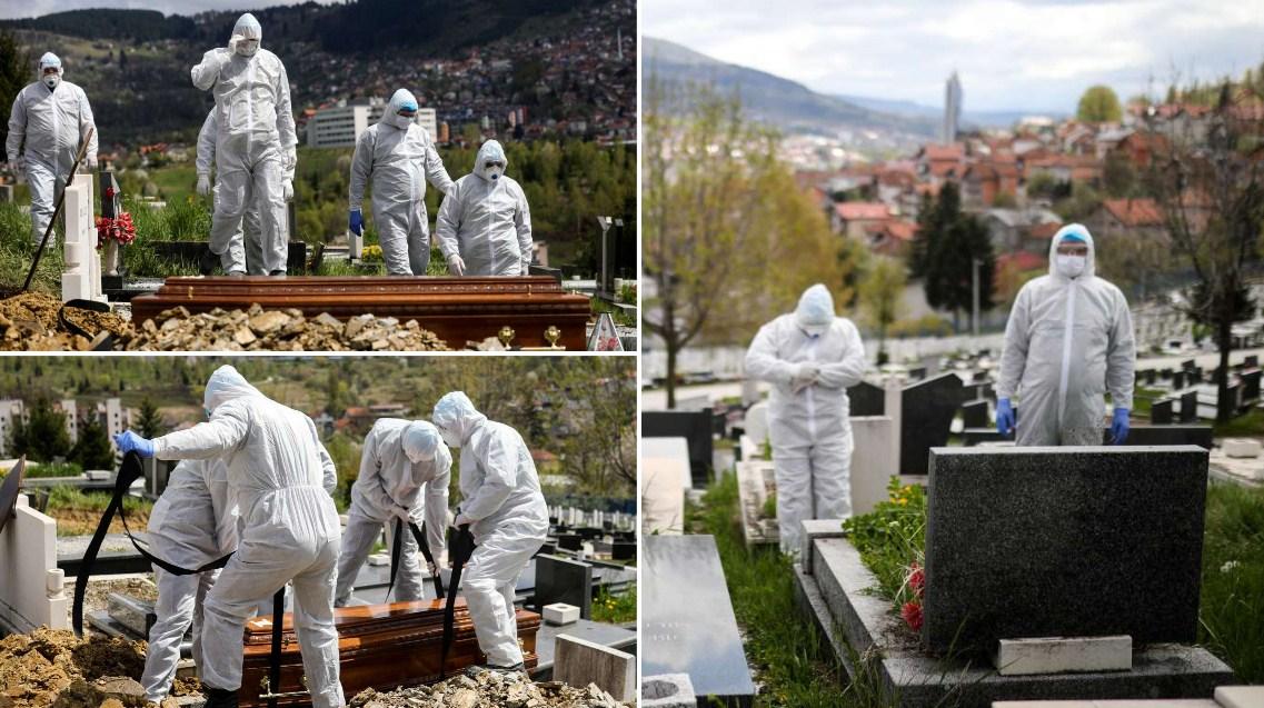 Pogledajte kako izgleda sahrana pacijenta koji je preminuo od koronavirusa