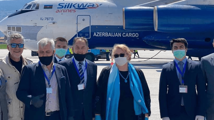 Na Sarajevski aerodrom stigla pomoć iz Azerbejdžana