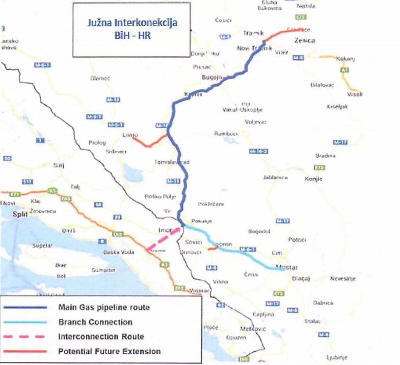 Projekt Južna interkonekcija vrijedan 100 miliona eura - Avaz