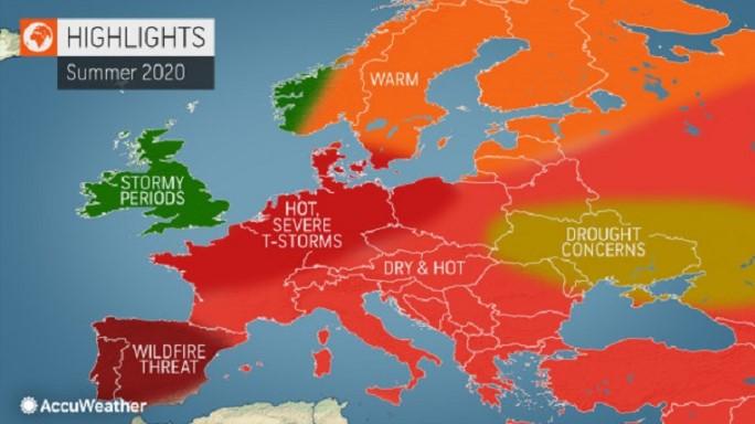 Prognoza AccuWeathera za ljeto 2020. - Avaz