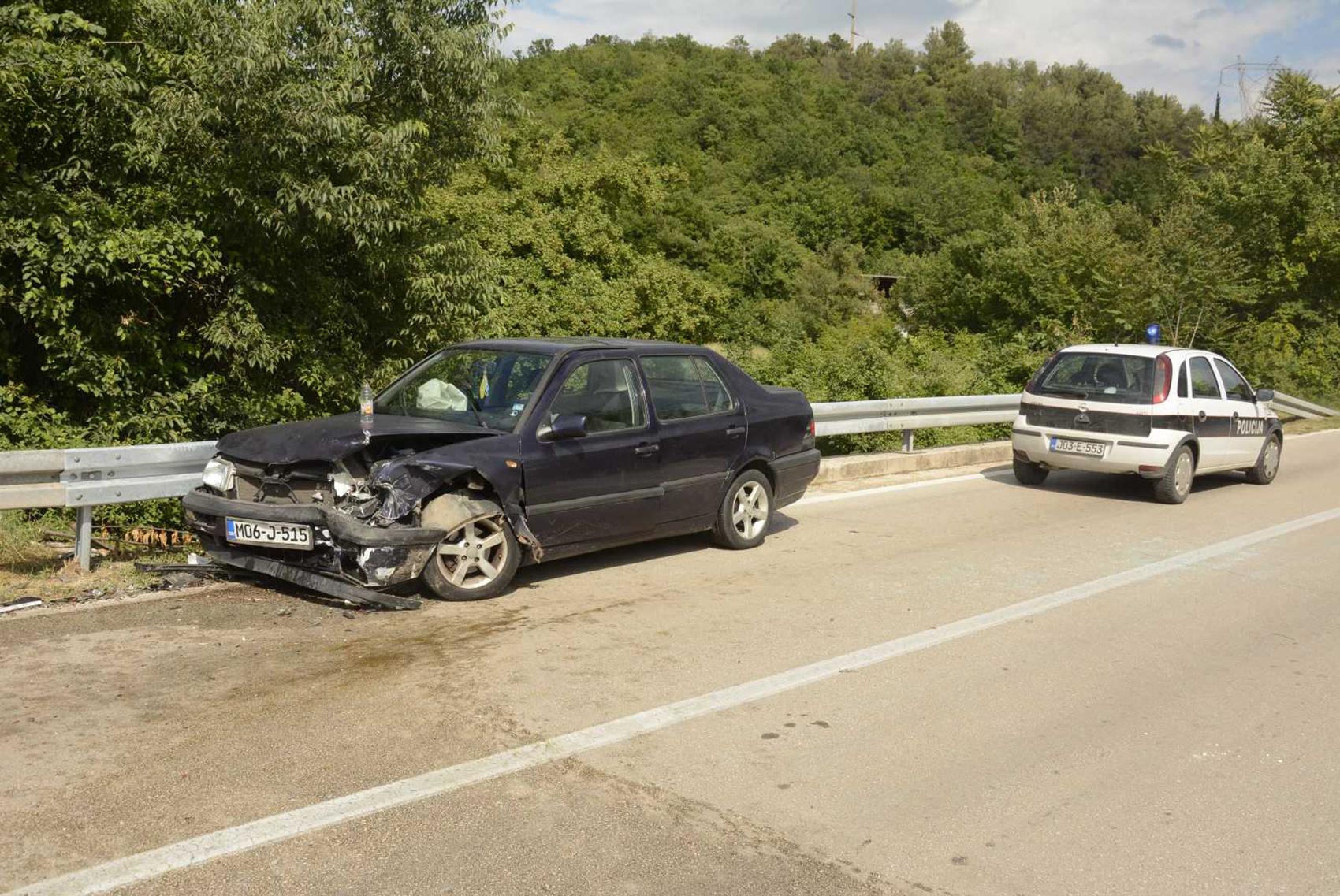 Sudar Mercedesa i Volkswagena - Avaz